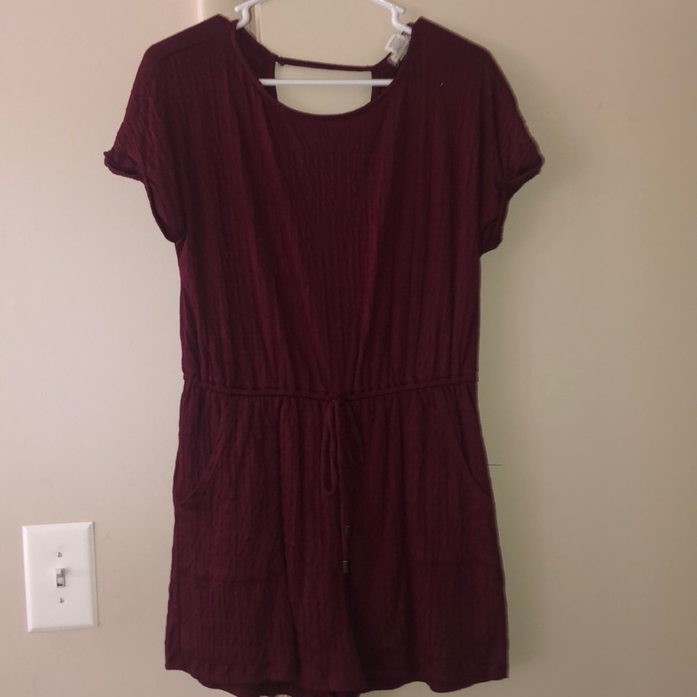 Maroon romper